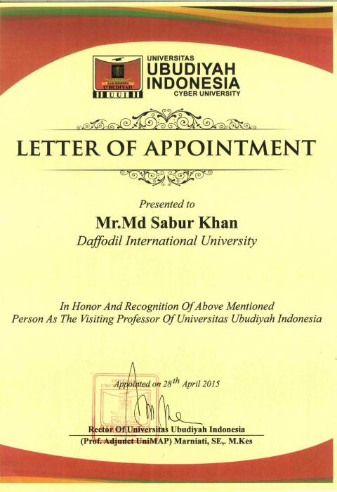 Appointment-Letter-Sabur-Khan-Visiting-Professor-UUI